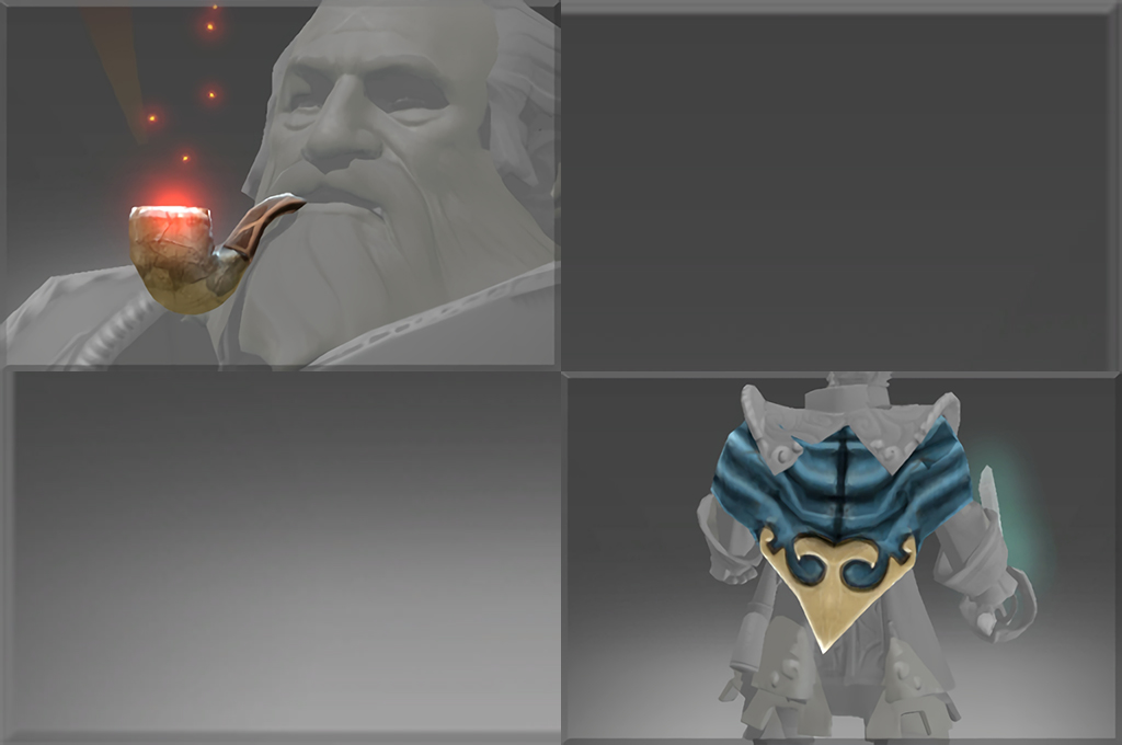 Kunkka - Admiral's Salty Shawl And Ye Olde Pipe