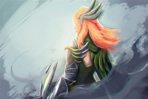 Windranger - Falconside Armor