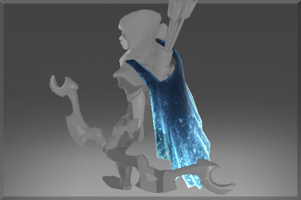 Drow ranger - Ice Burst Cloak