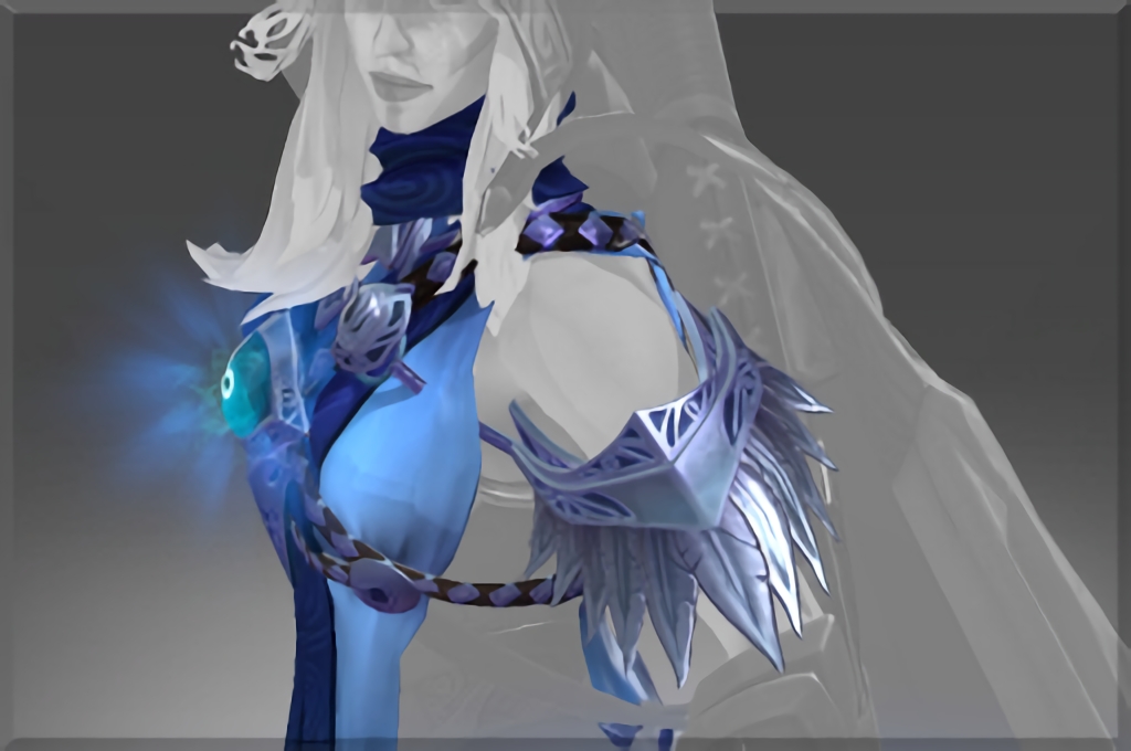 Drow ranger - Ravencloak - Shoulders Eyes Of Ice